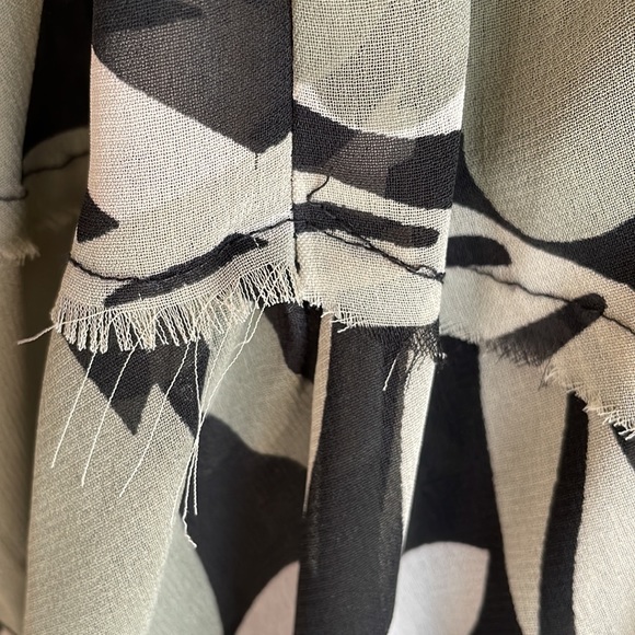 Mix Nouveau Embellished Tiered Skirt M - Picture 5 of 10